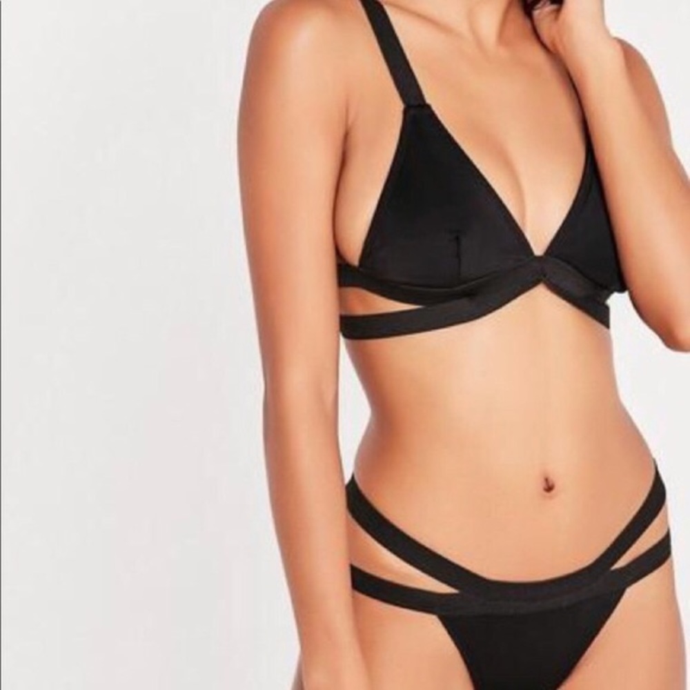 TRADE ONLY Misguided Strappy Bikini Bottom NWT